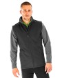 Softshells RESULT Gerecycleerde heren softshell-bodywarmer voor bedrukking &amp; borduring