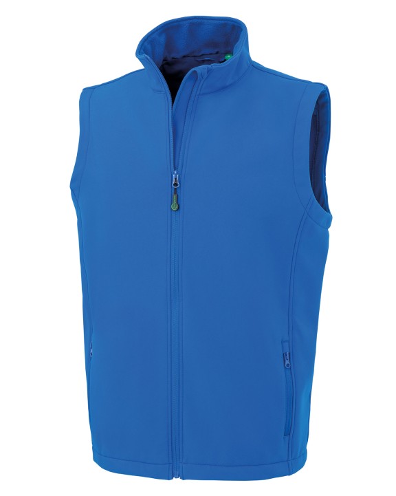 Softshells personnalisable RESULT Bodywarmer softshell homme recyclé