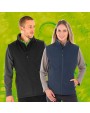 Softshells RESULT Gerecycleerde heren softshell-bodywarmer voor bedrukking &amp; borduring