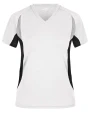 T-Shirts personnalisable JAMES & NICHOLSON Ladies' running T-shirt with V-neck
