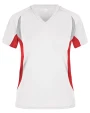 T-Shirts personnalisable JAMES & NICHOLSON Ladies' running T-shirt with V-neck