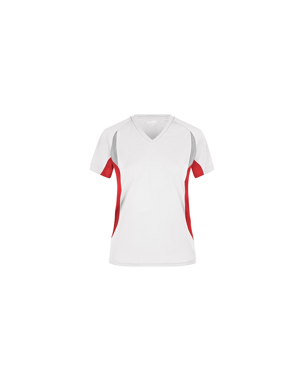 T-Shirts personnalisable JAMES & NICHOLSON Ladies' running T-shirt with V-neck