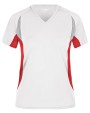 T-Shirts personnalisable JAMES & NICHOLSON Ladies' running T-shirt with V-neck