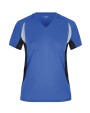 T-Shirts personnalisable JAMES & NICHOLSON Ladies' running T-shirt with V-neck