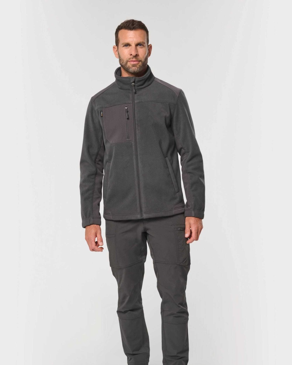 Laines polaires personnalisable WK. DESIGNED TO WORK Polaire avec membrane isolante unisexe