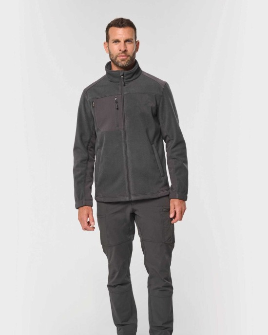 Laines polaires personnalisable Wk. Designed To Work Polaire avec membrane isolante unisexe