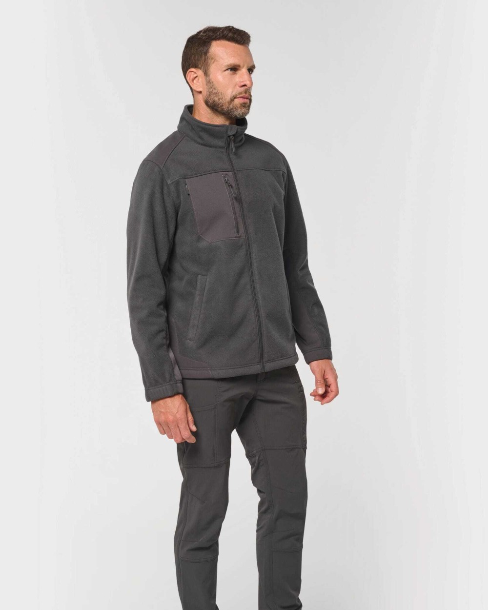 Laines polaires personnalisable WK. DESIGNED TO WORK Polaire avec membrane isolante unisexe