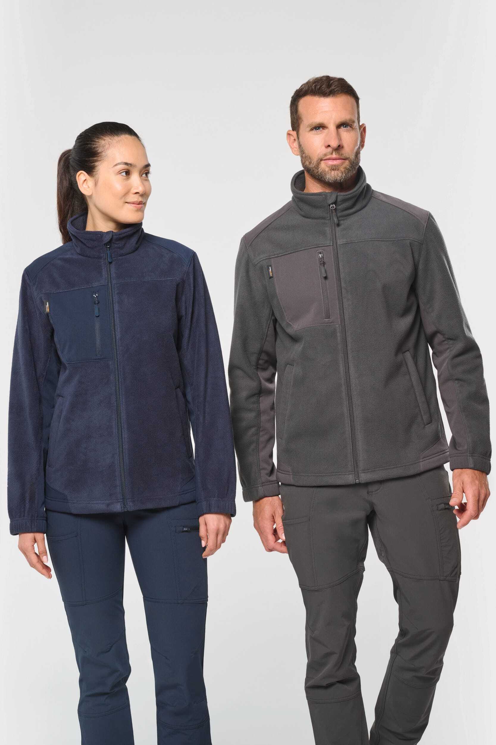 Laines polaires personnalisable WK. DESIGNED TO WORK Polaire avec membrane isolante unisexe