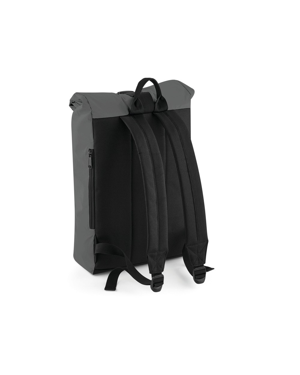 BAG BASE REFLECTIVE ROLL-TOP BACKPACK Taschen personalisierbar