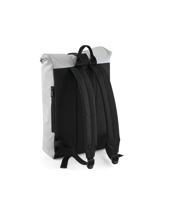 BAG BASE REFLECTIVE ROLL-TOP BACKPACK Taschen personalisierbar
