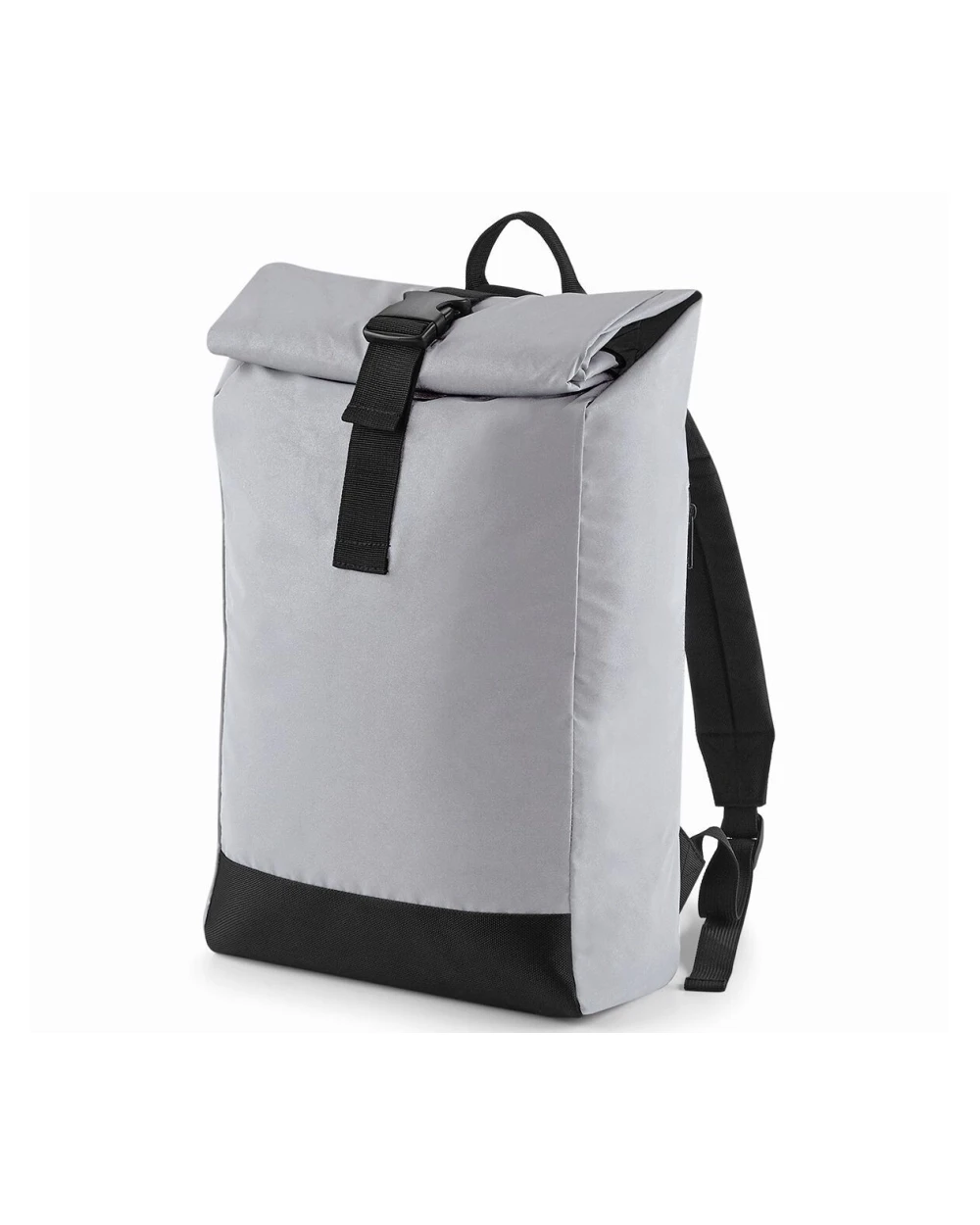 BAG BASE REFLECTIVE ROLL-TOP BACKPACK Taschen personalisierbar