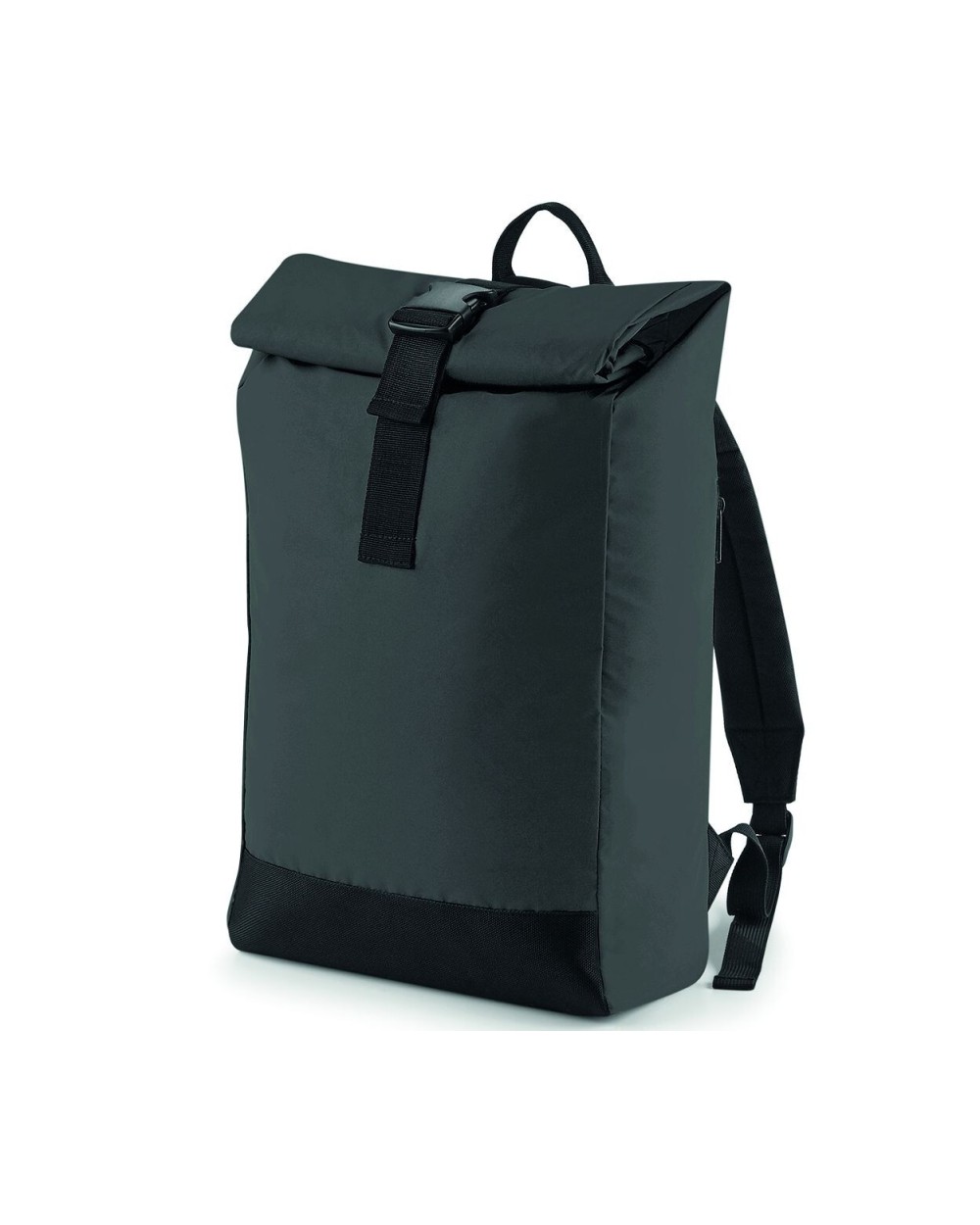 Tassen & Zakken BAG BASE REFLECTIVE ROLL-TOP BACKPACK voor bedrukking &amp; borduring