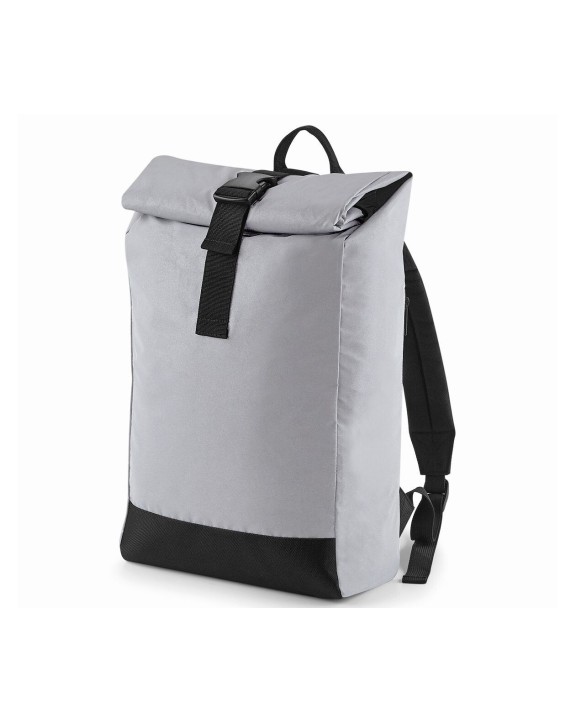 BAG BASE REFLECTIVE ROLL-TOP BACKPACK Taschen personalisierbar