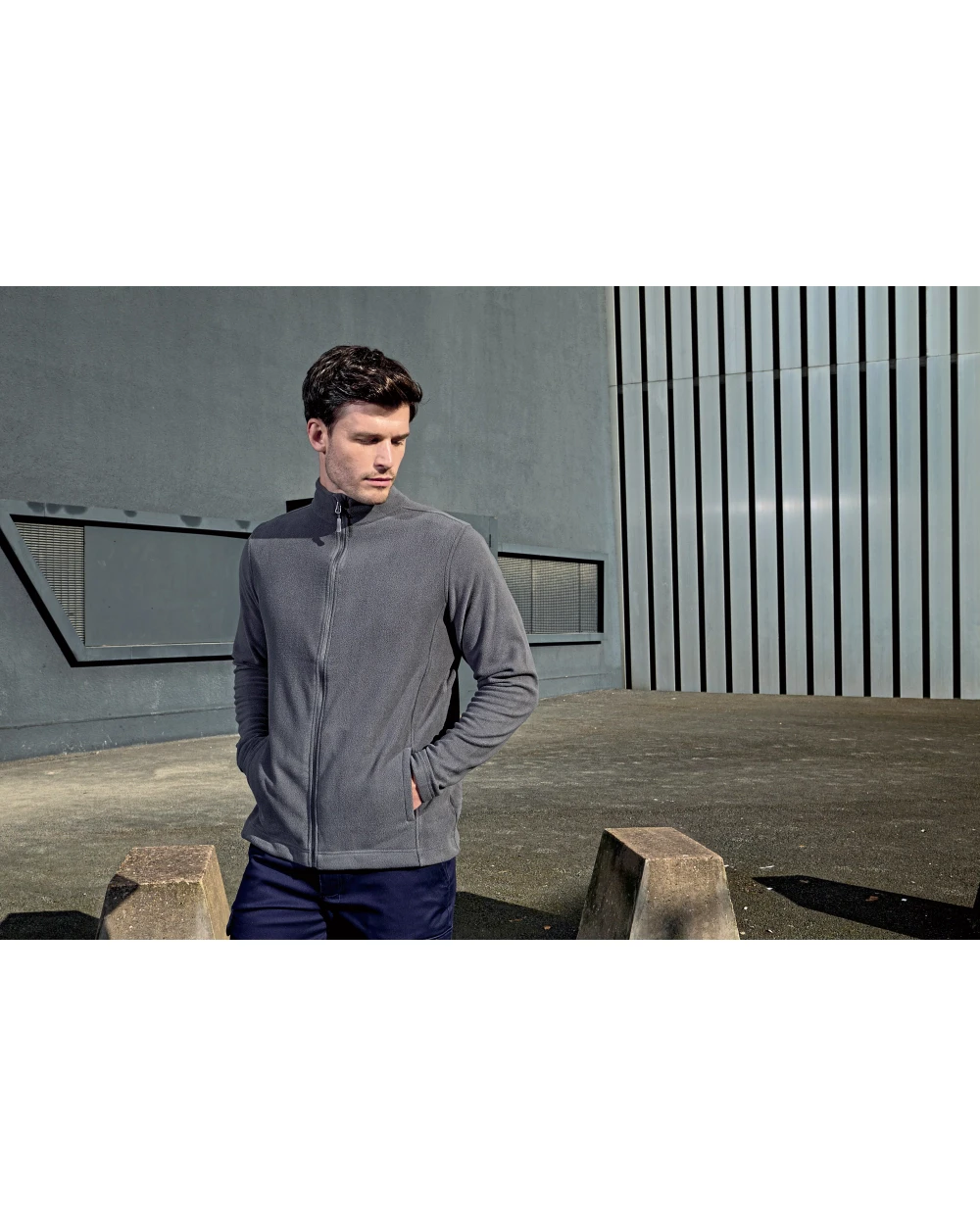 Polar Fleeces PREMIER Men´s ´Recyclight´ Full Zip Micro Fleece voor bedrukking &amp; borduring