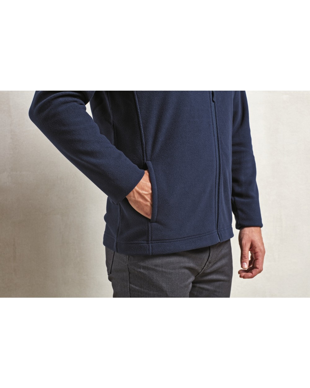 PREMIER Men´s ´Recyclight´ Full Zip Micro Fleece Polar Fleeces personalisierbar