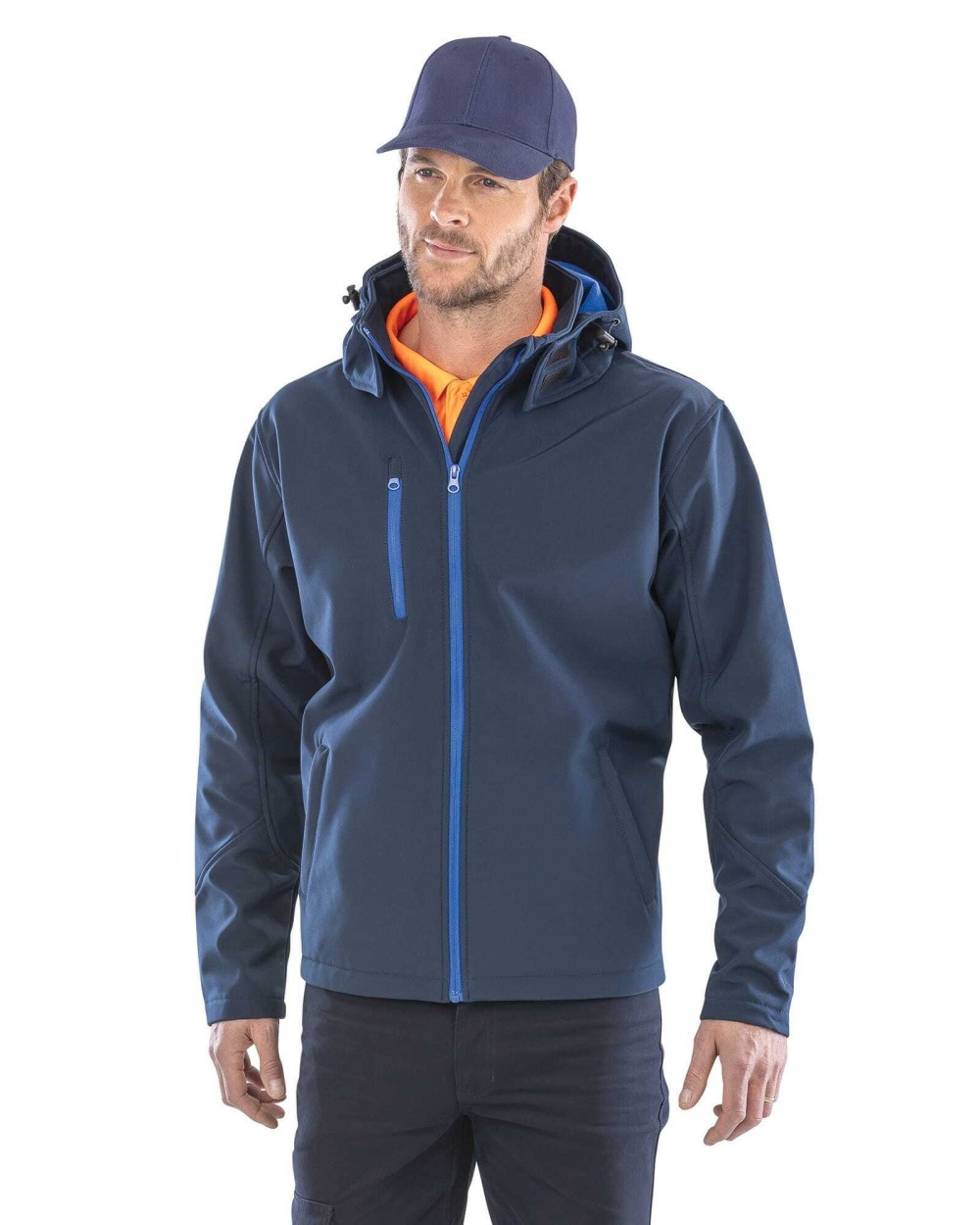 Softshells RESULT Core Tx Performance Hooded Soft Shell Jacket voor bedrukking &amp; borduring