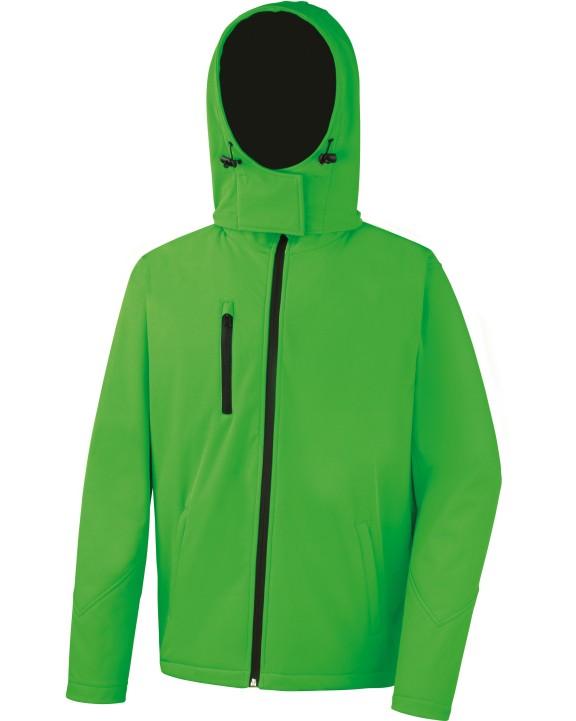 Softshells personnalisable RESULT Veste Softshell Capuche Homme TX Performance
