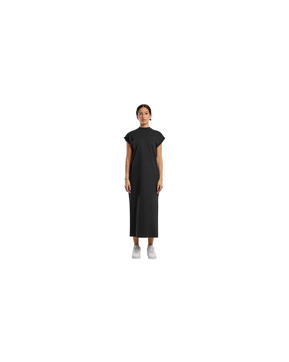 Robes personnalisable BUILD YOUR BRAND Ladies Long Extended Shoulder Dress