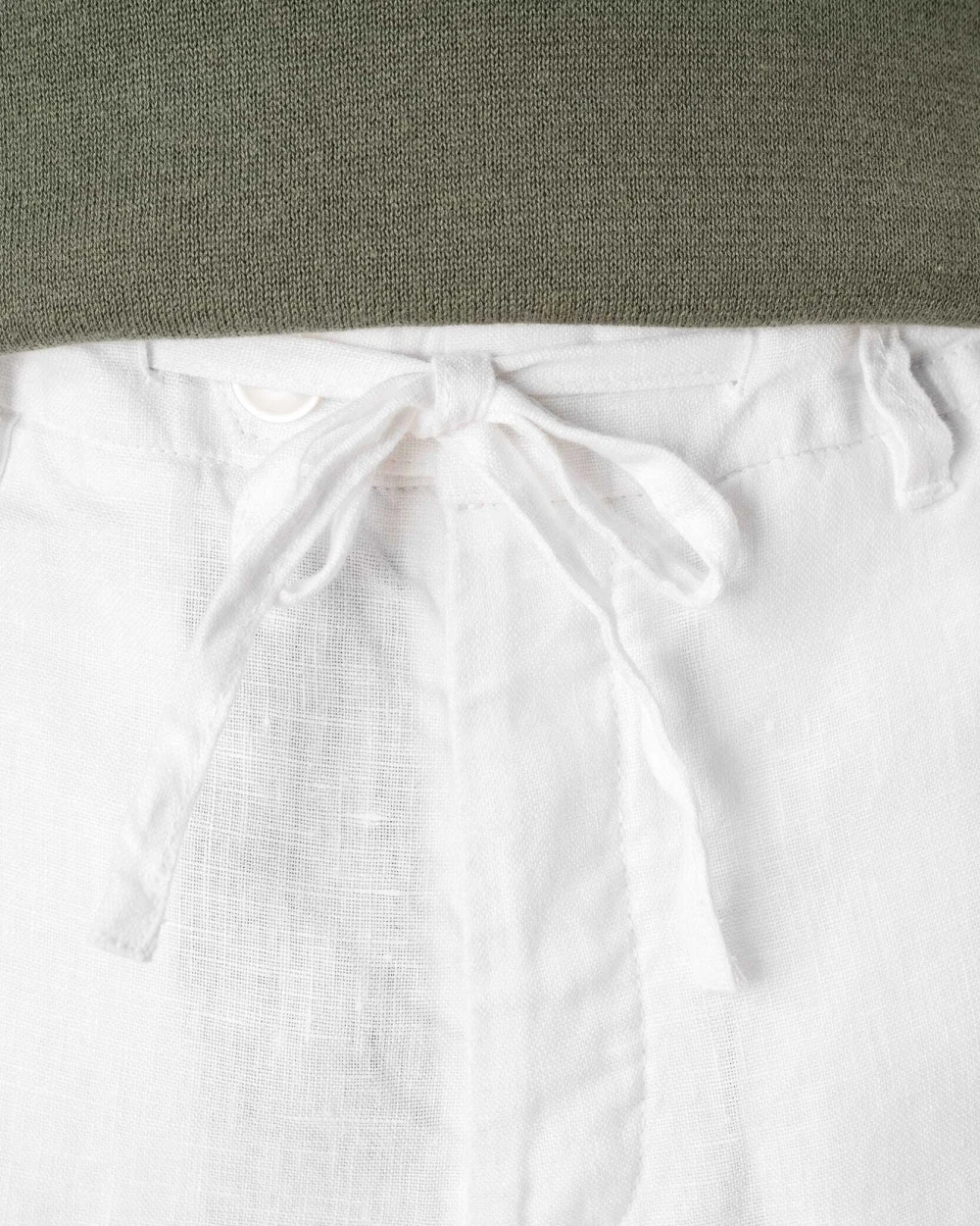 Pantalons personnalisable SPASSO Pantalon délavé en lin homme