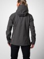 Softshells à personnaliser PROJOB 3413 SOFTSHELL PRIO DOUBLEE FEMME A CAPUCHE 