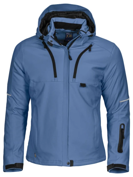 PROJOB 3413 SOFTSHELL PRIO DOUBLEE FEMME A CAPUCHE /api/colors/549fa598-8d61-4fa2-82ad-90f4d2ec39ab personnalisable