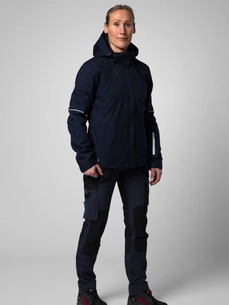 Softshells à personnaliser PROJOB 3413 SOFTSHELL PRIO DOUBLEE FEMME A CAPUCHE 