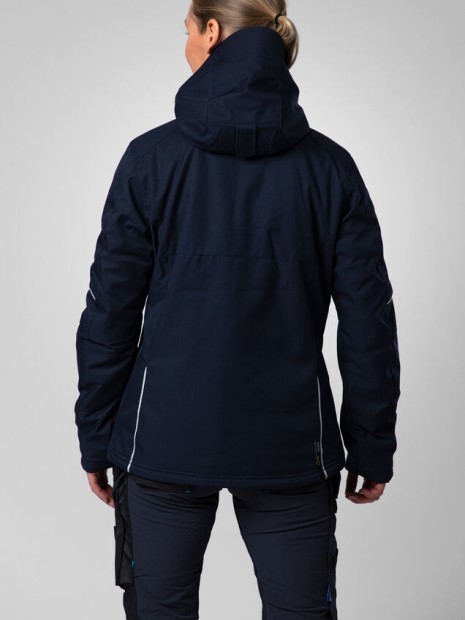 Softshells à personnaliser PROJOB 3413 SOFTSHELL PRIO DOUBLEE FEMME A CAPUCHE 
