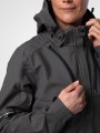 Softshells à personnaliser PROJOB 3413 SOFTSHELL PRIO DOUBLEE FEMME A CAPUCHE 