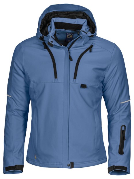 PROJOB 3413 SOFTSHELL PRIO DOUBLEE FEMME A CAPUCHE /api/colors/549fa598-8d61-4fa2-82ad-90f4d2ec39ab personnalisable