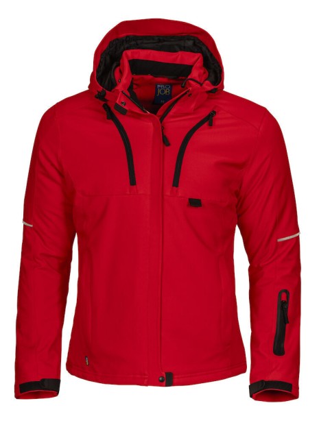 PROJOB 3413 SOFTSHELL PRIO DOUBLEE FEMME A CAPUCHE /api/colors/c953313a-9c9d-493b-934e-ddcf8fada2ae personnalisable