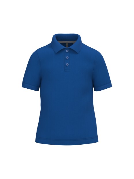 KARIBAN Polo manches courtes enfant /api/colors/cdd6ba31-692e-4c2e-b1b4-a3a4a50cf176 personnalisable