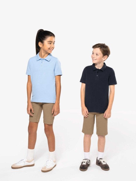 Polos à personnaliser KARIBAN Polo manches courtes enfant 