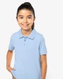 KARIBAN Kinder Kurzarm Poloshirt aus Baumwollpiqué Poloshirts personalisierbar