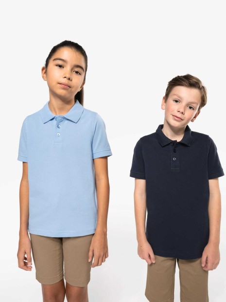 Polos à personnaliser KARIBAN Polo manches courtes enfant 