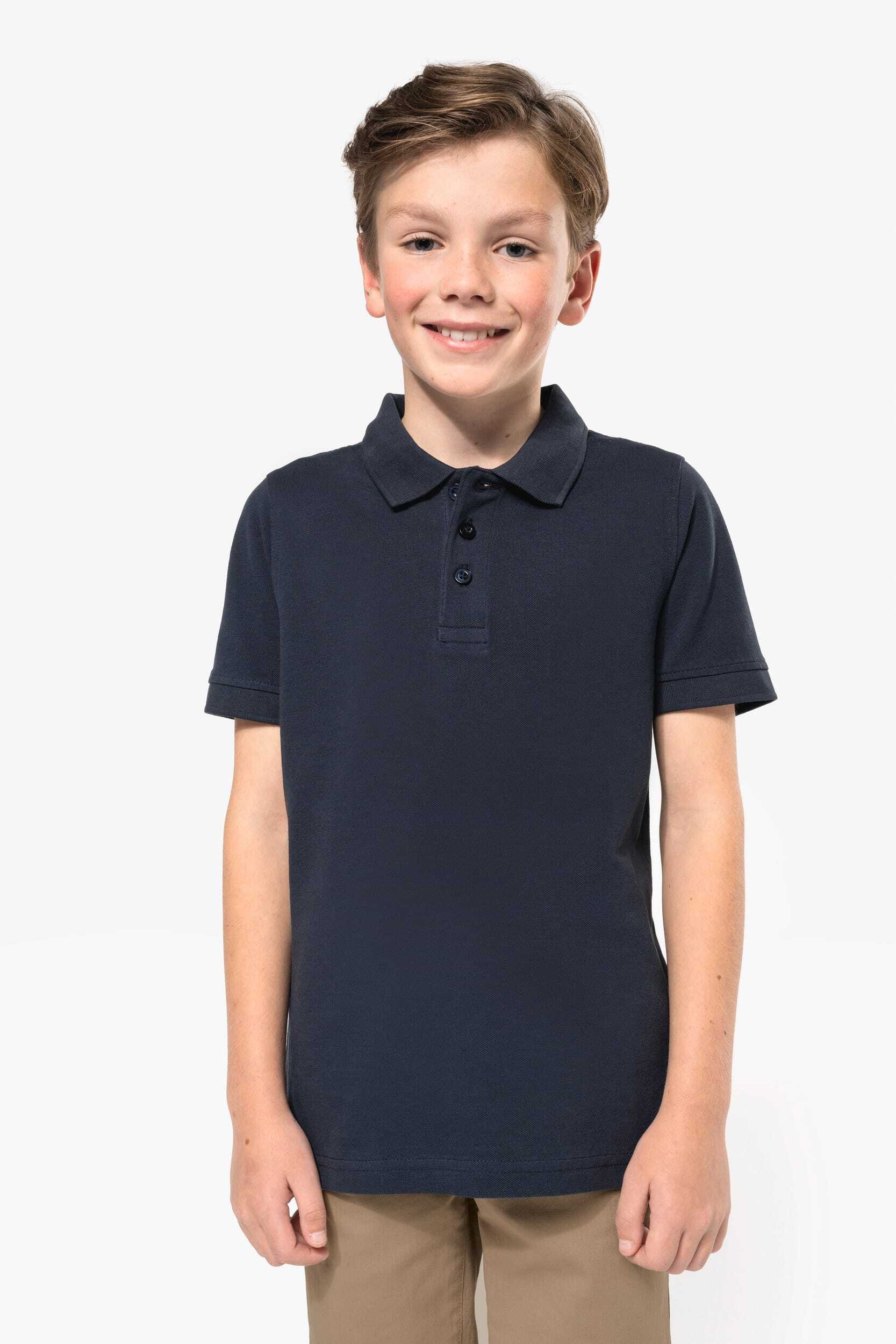 Polos personnalisable KARIBAN Polo manches courtes enfant