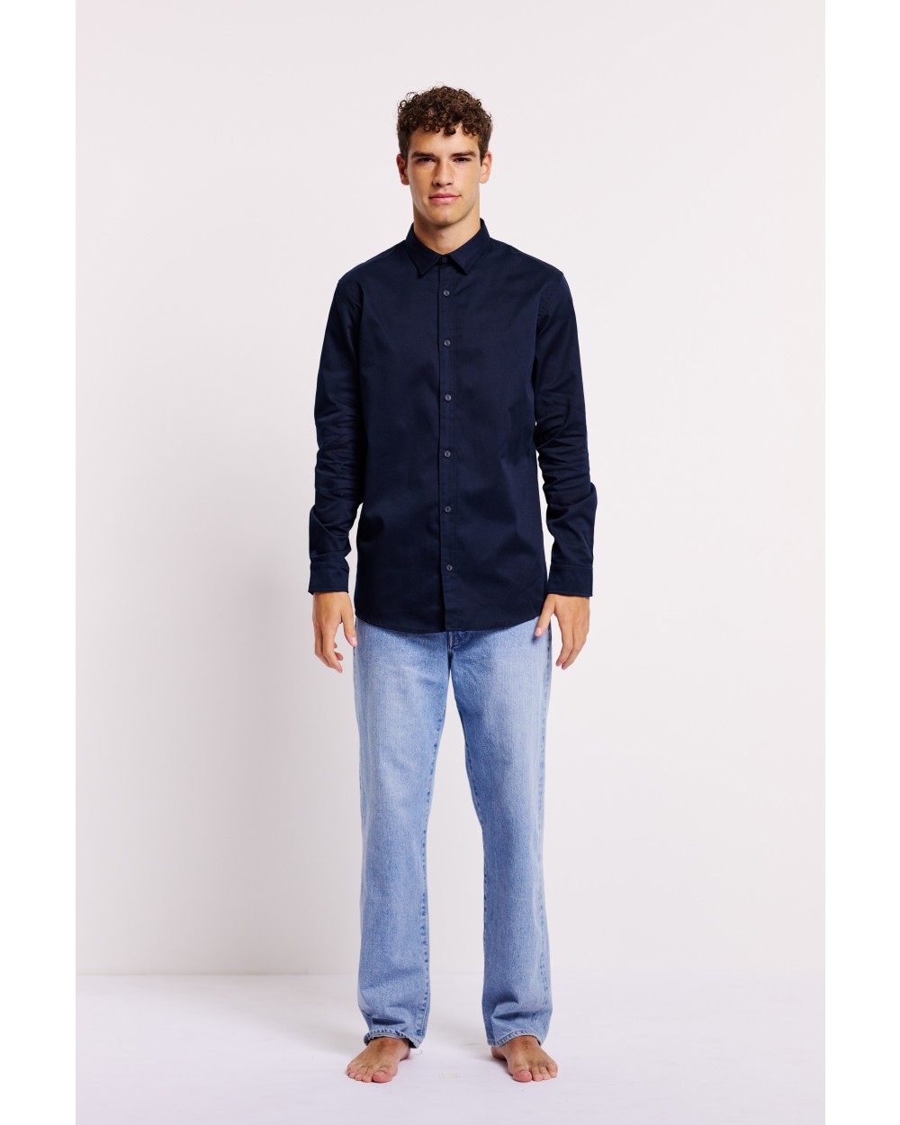 NEUTRAL Mens Twill Shirt T-Shirts personalisierbar