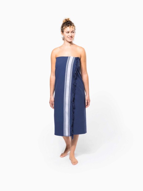 Produits éponges à personnaliser KARIBAN Serviette fouta 