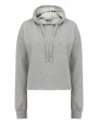 SKINNIFIT Women´s Cropped Slounge Hoody Sweatshirts personalisierbar