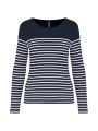 KARIBAN Marinière manches longues femme /api/colors/4c56d9a2-217a-4a2b-a210-79f642860e95 personnalisable