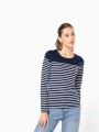 T-Shirts à personnaliser KARIBAN Marinière manches longues femme 