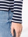 T-Shirts à personnaliser KARIBAN Marinière manches longues femme 