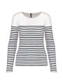 KARIBAN Marinière manches longues femme /api/colors/ca65086d-7892-42a6-b871-d99cb94664fc personnalisable