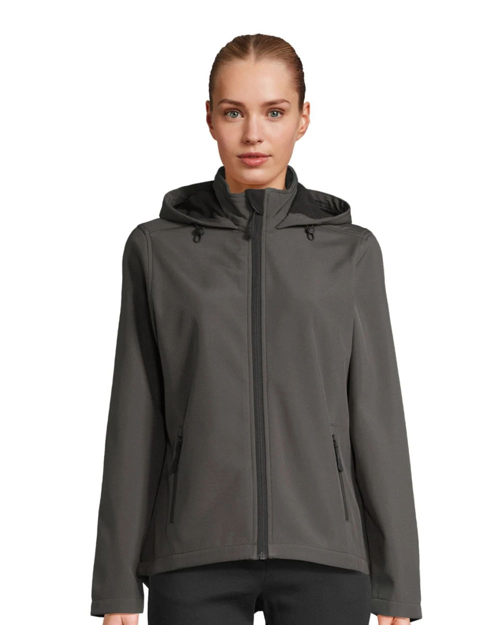 Softshells SOL'S Women´s Race Softshell Hooded Jacket voor bedrukking &amp; borduring
