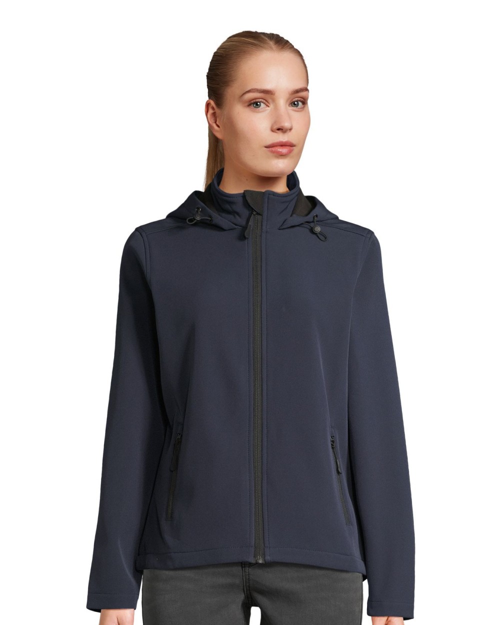 Softshells SOL'S Women´s Race Softshell Hooded Jacket voor bedrukking &amp; borduring