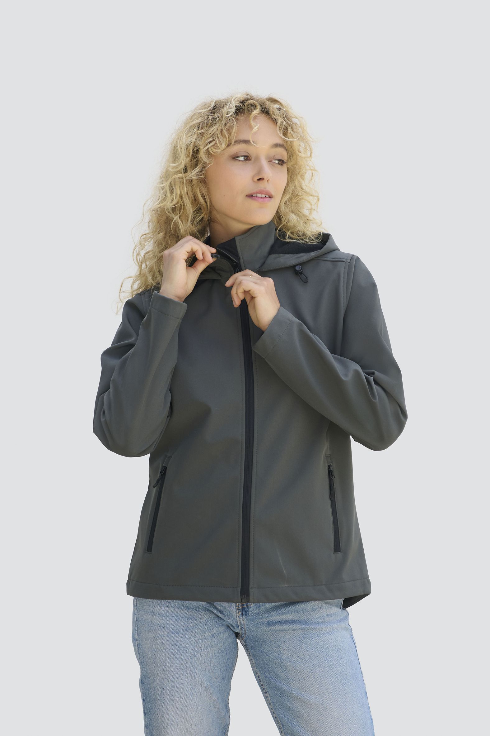 Softshells personnalisable SOL'S Women´s Race Softshell Hooded Jacket