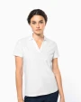 Polos personnalisable KARIBAN Polo col en V coton Supima® femme