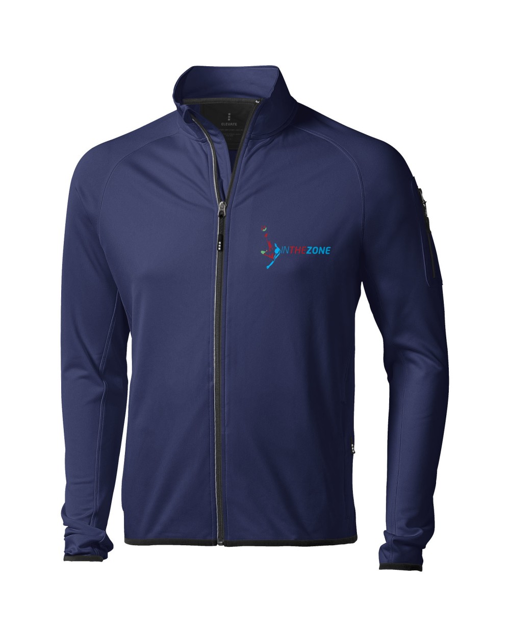 Laines polaires personnalisable ELEVATE Veste full zip homme Mani