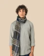 SPASSO Gestreiftes und kariertes Unisex-Schal Schals personalisierbar