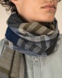 SPASSO Gestreiftes und kariertes Unisex-Schal Schals personalisierbar