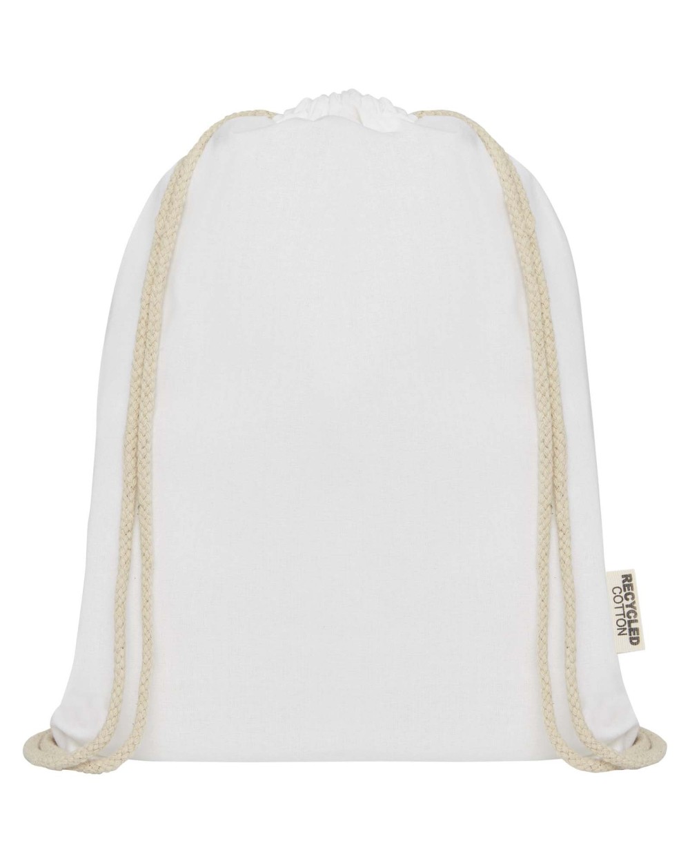 Sacs & Bagagerie personnalisable 4DO Sac avec cordon Oregon en coton recyclé 140 g/m² certifié GRS